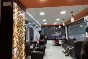 Orange Unisex Beauty Salon