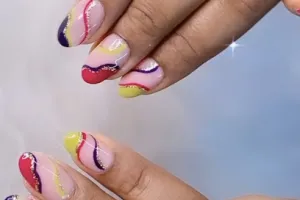 INFINITY NAIL ART