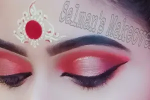 Makeup artist Salman