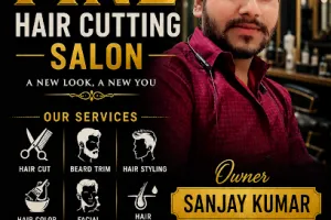 New fine haircut salon