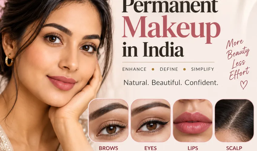 Permanent Makeup in India: Benefits, Cost & Aftercare